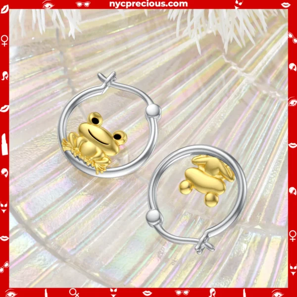 Hoop Frog Earring Gifts