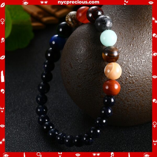 Solar System Planet Beaded Bracelet