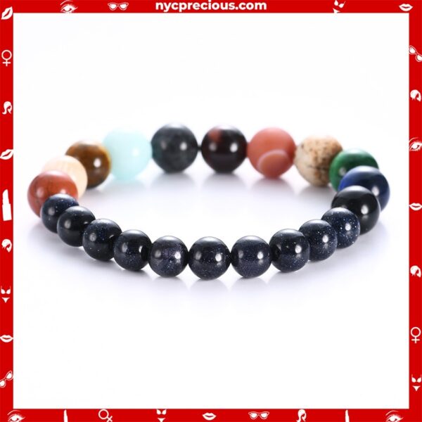 Solar System Planet Beaded Bracelet