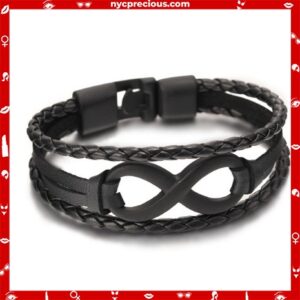 Lucky Charm Leather Bracelet