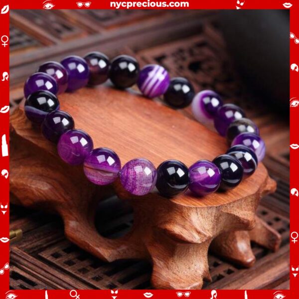 Violet Charm Bracelet