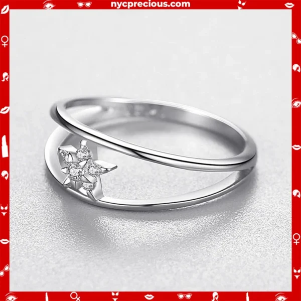 Sterling Silver Star Ring